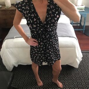 GB black floral romper